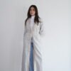 Hooded Linen Kaftan