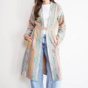 Multi-Color Kimono