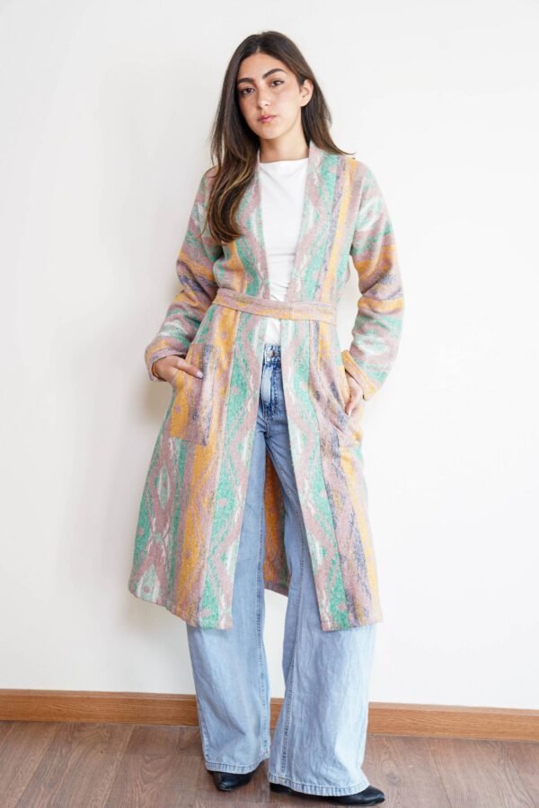 Multi-Color Kimono