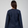 Denim Lace Blouse
