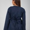 Denim Lace Blouse